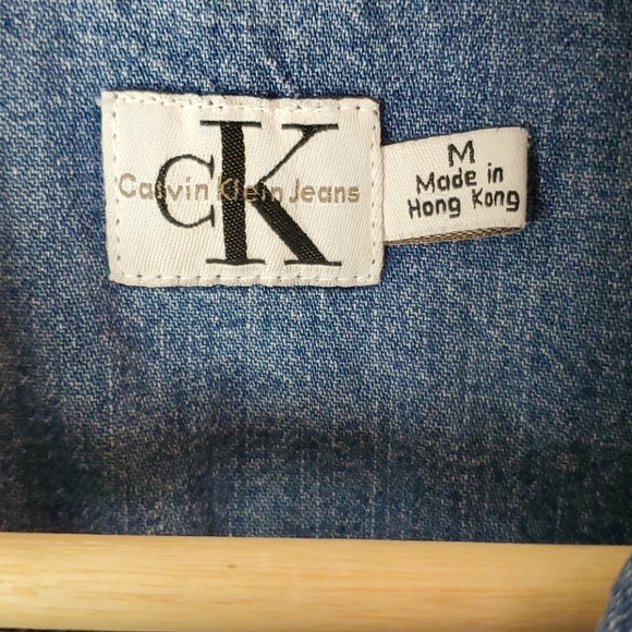 Vintage sleeveless button down shirt - Picture 2 of 5